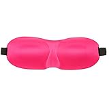 Delisouls Eye-Cover für Damen & Herren, 3D Verdunkelung Stereo Augenabdeckung, blockiert Licht aus 100% Lidschatten-Abdeckung für Reisen/Nickerchen/Yoga/Flugzeug