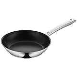 WMF Bratpfanne 20 cm Edelstahlpfanne, Cromargan Edelstahl beschichtet, back
