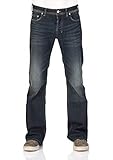 LTB Jeans Herren Tinman Bootcut Jeans, Murton Wash (50381), 34W / 32L