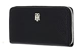 Tommy Hilfiger TH Essence Large Zip Around Wallet Black