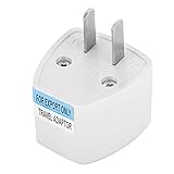 Universal-Netzstecker, Reisekonverter-Adapter Zur Umwandlung von EU/UK/AU in die USA, Tragbarer Steckdosen-Ladegerät-Konverter, Geeignet für USA-Kanada-Anwendung