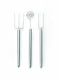 IBILI Schokoladenzubehör-Set 3-teilig aus Edelstahl, Silber, 20 x 10 x 5 cm, 3-E