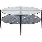 Kare Design Couchtisch Noblesse Oval 97x91