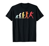 Evolution Boxhandschuhe Boxer Fighter Punch Fight MMA Retro T-S