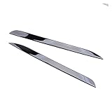 WEIJUN Körperstyling-Kits 1pair Hinterer Bumper Niederlippen-Trim Fit for Toyota Camry SE XSE MK3 2018 2019 Autozubehö
