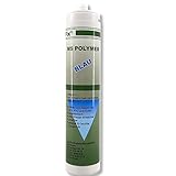 Ber-Fix® MS Polymer Kleber Blau Unterwasserkleber Pool-Kleber wasserfest Aquarium Montagekleber zum Kleben und Abdichten selbst Wasser einsetzbar Beton Fliesen Gummi EPDM Folie Glas M