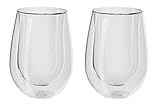 ZWILLING Longdrink-Glas, doppelwandig, 350 ml, 2 Stück