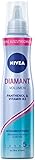 NIVEA Diamant Volumen Schaumfestiger Ultra Stark (150 ml), pflegender Haarschaum mit Panthenol & Vitamin B3, Volumenschaum für glänzende Stylings mit 24h H