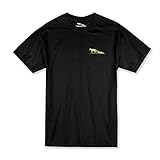 Terence Hill - Logo T-Shirt (gestickt Gold) (schwarz) (S)