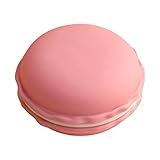 Folewr Süßer Riesiger Macaron-Form bunt Pillenbehälter Aufbewahrungsbox Ohrring Ohrstecker Ring Halskette Reise tragbar Schmuck Organizer Geschenk