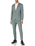 ESPRIT Collection Herren 021EO2M301 Anzüge, 339/DUSTY Green 5, 54