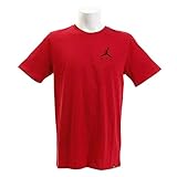 Nike Herren T-Shirt Jordan Jumpman Air, Gym Red/Black, M, AH5296-687