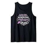 Art Poetic Writing Autor Literatur Tank Top
