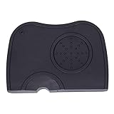 BigKing Kaffee-Manipulations-Matte, Silikon-Kaffee-Pulver-Manipulations-Matte rutschfeste Ecken-Stopf-Halter-Kaffeemaschinen-Versorgung(M)