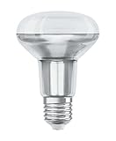 Osram LED Star R80 Reflektorlampe, Sockel: E27, Warm White, 2700 K, 4, 30 W, Ersatz für 60-W