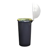 KUEFA Mülleimer / Müllsackständer / Gelber Sack Ständer (Weiss)