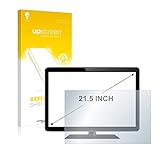 upscreen 21.5' Entspiegelungs-Schutzfolie für 21,5 Zoll Industrie-Monitore (54.6 cm) [477 x 268 mm, 16:9] – Anti-Reflex Displayschutz-F