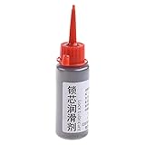 BAXIXINGYUNMU Graphitpulver, 60ml ungiftiges Schmiermittel zur Pflege von Graphitpulver Motorabdeckung S