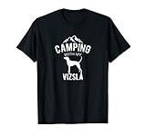 Camping mit meinem Vizsla Hundeliebhaber Magyar Vizsla T-S