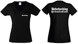 Damen T-Shirt Unterhaching Ultras XS-XXL Schwarz M