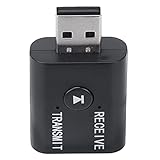 PUSOKEI DC 5V USB Adapter für Computer Desktop Wireless Transfer 2 in 1 Laptop Desktop zu Kopfhörer Lautsp