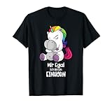 Mir egal ich bin ein Einhorn Geschenk T-S