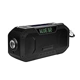 DWCJIE Tragbarer Bluetooth-Lautsprecher mit Wind-Up-Radios Bin FM - 500 0mah. IPX6. wasserdichte Radio (Color : A)