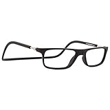 DIDINSKY Magnetische Blaulichtfilter Brille für Damen und Herren. Blaufilter Brille für Gaming oder Pc. Gummi-Touch-Tempel und Blendschutzgläser. Graphite +2.0 – FARADAY