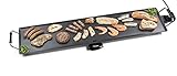 Bestron elektrische XXXL Plancha-/Teppanyaki-Grillplatte mit Antihaftbeschichtung, Grillspaß für bis zu 10 Personen, extra lange Grillfläche, 2.000 Watt, Farbe; Schw