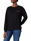 Wrangler Womens Rainbow Tee T-Shirt, Black, M