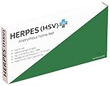 Herpes Test | Für Männer und Frauen | Mit 99% Genauigkeit zertifiziert | Einfach zu bedienen |