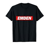 Emden Red Box Logo Parodie Grafik T-S