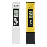 Aideepen Digitales pH- und TDS-Messgerät Combo, 0,01 ph hohe Genauigkeit pH Messgerät Tester Ablesungsgenauigkeit TDS Tester, Wasserqualität Tester für Haushalt Trinkwasser, Pool, Aquarium W