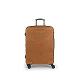 Gabol Shock | mittelharter Reisekoffer 46 x 68 x 30 cm mit 85 Liter Fassungsvermögen in Orang