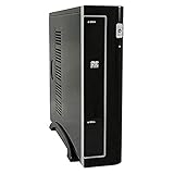 LC-Power LC-1370BII ITX PC-Gehäuse (90 Watt, 1x 5,25, 1x 3,5) schw