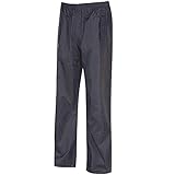 Regatta Herren Stormbreak Waterproof Over Hose, Schwarz, 50-52 EU (Herstellergröße: L)