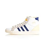 adidas Herren Basket Profi Gymnastikschuh, FTWR White Victory Blue Cream White, 41 1/3 EU