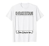 Abschiedsgeschenk Auswandern Aussteiger Work and Travel T-S