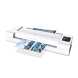 aitian Tragbares Laminiergerät, A4-Laminiergerät, Thermolaminator Für Den Heimgebrauch Schullehrer Bürokarten-Klassenzimmer, Kleine Heiß-Kalt-L