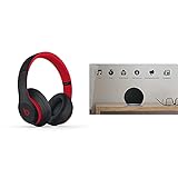 Beats Studio3 Over-Ear Bluetooth Kopfhörer mit Noise-Cancelling – Apple W1 Chip, Bluetooth der Klasse 1, Klassisch Rot-Schwarz & Echo Dot (4. Generation) | Smarter Lautsprecher mit Alexa |