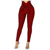 Damen Jogginghose Sporthose Lang Yoga Hosen Yoga Leggings Damen High Waist Gym Sport Leggings Yoga Hosen Running Workout High Waist Hosenhose Sp