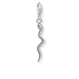 Thomas Sabo Damen-Charm-Anhänger Schlange 925 Sterlingsilber 1805-640-7