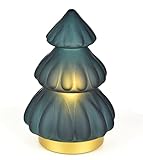 Tischleuchte Baum aus Glas LED Tischlampe für die perfekte Dekoration stimmungsvolle Beleuchtung für Advent W