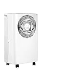 ASFDS Luftreiniger 3. 0l / 24h. Kompressor-Luftreinigerentfeuchter 10L / Tag Lufttrockner Automatisches Abtauen for 120 Quadratmeter (Color : White, Plug Type : UK Plug)