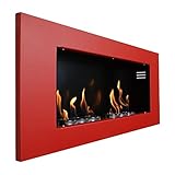 Kaminbau Mierzwa Gelkamin Ethanolkamin Kaminofen Aurora Supreme Eco Rot M