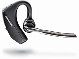 Plantronics Bluetooth-Mono-Headset 'Voyager 5200 UC' mit USB-A BT-Dongle, WindSmart-Technologie, Noise Cancelling, Smart Sensor-Technologie, Ladekab