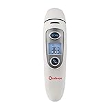 SCALESON S240 Kontaktloses infrarot Fieberthermometer | Ohrthermometer | & | Stirnthermometer | LCD Bildschirm | Speicherabruf | Fieb