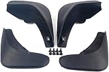 4 StüCk Auto Mudguards füR Ford Focus Berline MK2 MK2.5 2009-2011, Auto-Kotflügel mit Schraube, Spritzschutz Schmutzfänger, Anti Flecken Kratzfest Mudflap