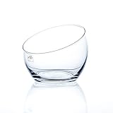 Sandra Rich Glasschale BEXA mit schrägem Rand D. 18,5cm H. 15,5