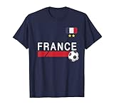 Frankreich – Fanartikel der französischen Nationalmannschaft 2 Sterne T-S